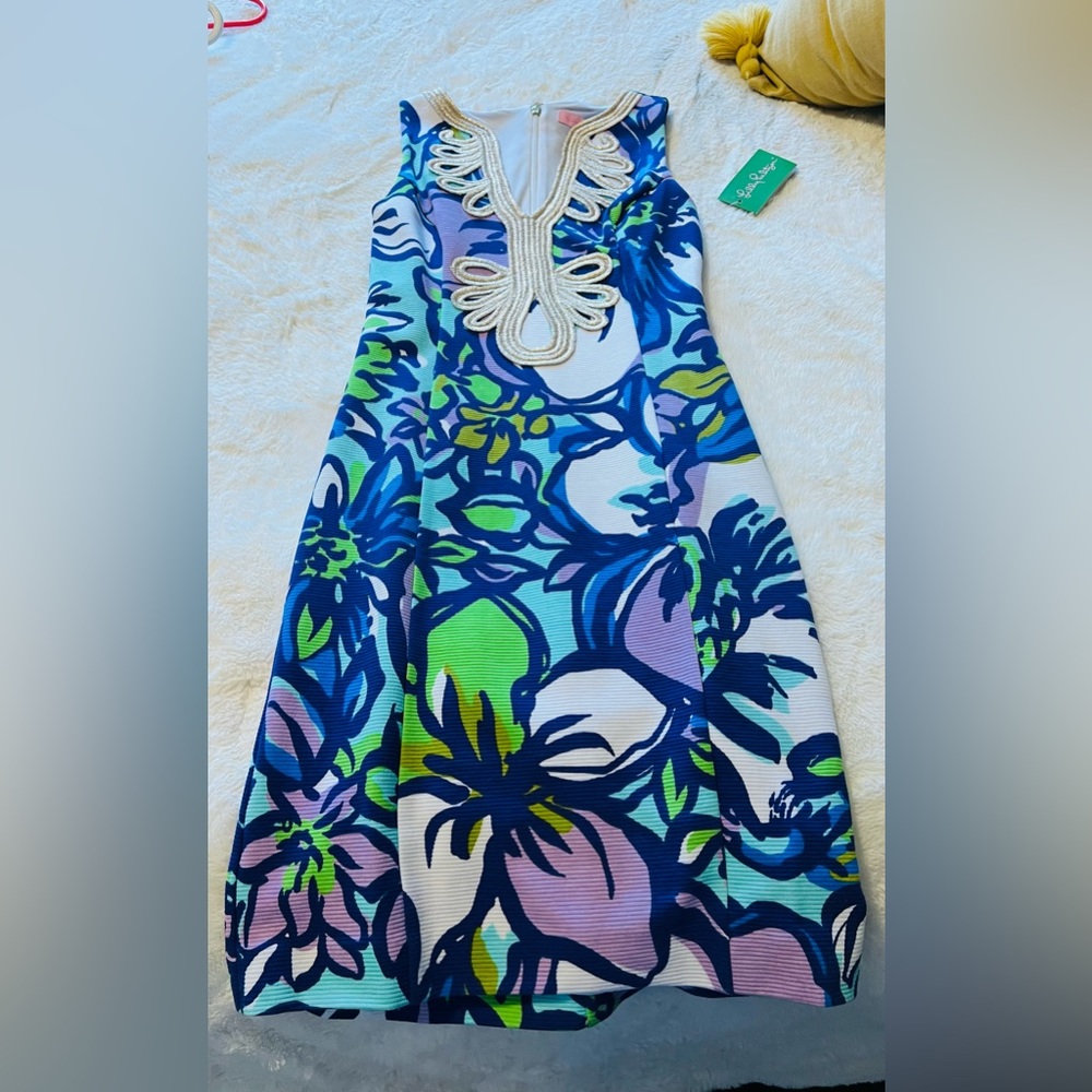 NEW Lily Pulitzer Janice Shift Dress Size XXS